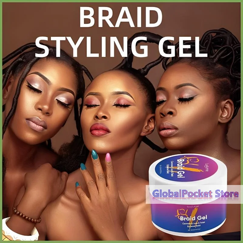 [TG823]Hair Finishing Gel For Braided Hair 250ML Prevents Frizz And Lasts For 24 Hours Nourishing And Moisturizing Styling Gel