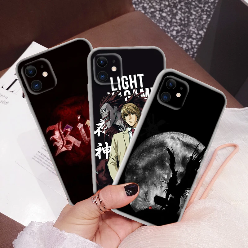 Anime Death Note L Lawliet Soft Case for Moto G9 Powe One Pro E12 E22I E22 G52 G42 G32 G22 G23 Z2 Z Play P40 P30 Edge 30