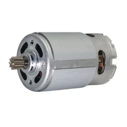 RS550 Drill 9 Teeth 9.6 10.8V 12V 14.4V 16.8 18V 21V 25 V DC Motor Replacement, Full Metal Gear Motor for Screwdriver