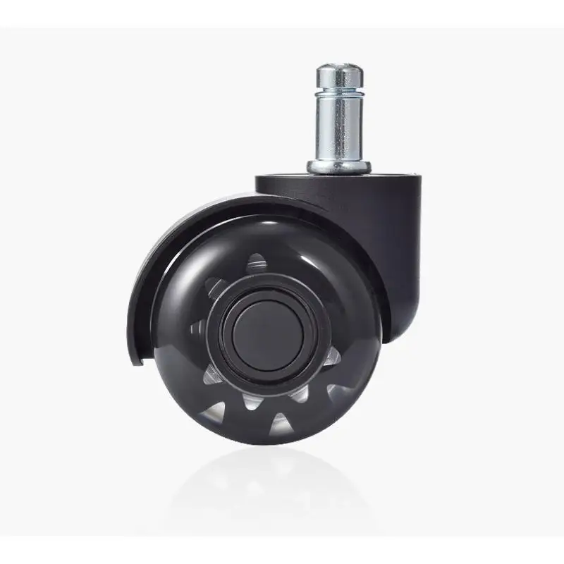 Premium 5-Pack Replacement Caster Wheels for Gaming/Office Chairs: M11x22mm Stem, 2-Inch Thick, Heavy-Duty & Quiet-Rolling