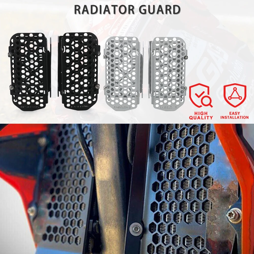 

2023 2022 2021 Radiator Guard Protector Grill Cover Oil Cooler Guard Motorcycle For GASGAS EC MC EX 125 250 300 250F 350F 450F