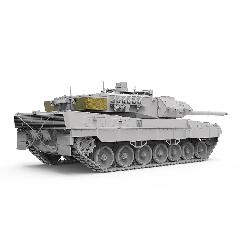 MENG 1/35 الألمانية الرئيسية معركة دبابات ليوبارد 2A6 تجميع نموذج لجسم TS-055 غير ملون تحصيل مخصص البلاستيك الصبي لعبة هدية #3