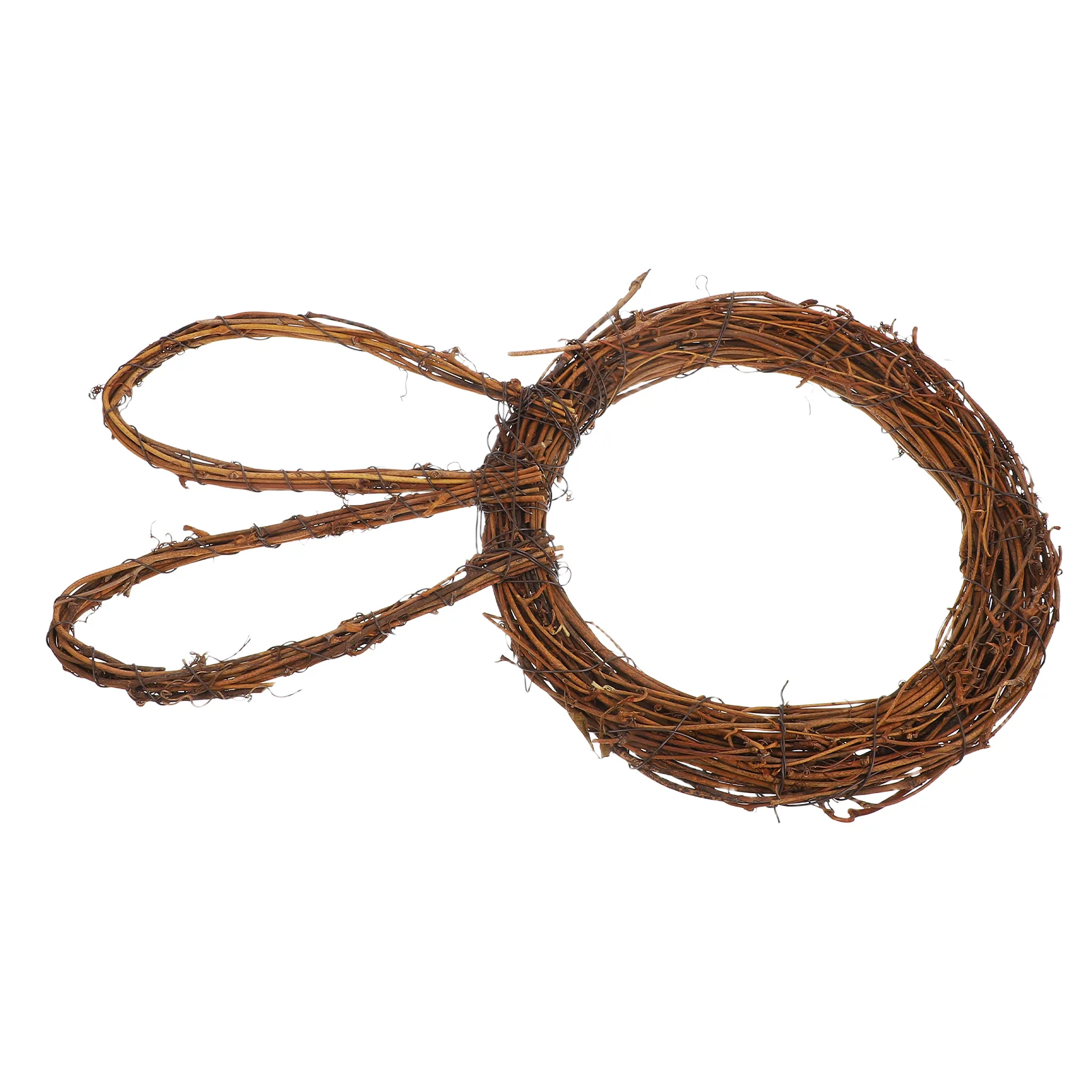 

Easter Bunny Ornaments Wreath Craft Kit Rattan Ring Decoration Withered Vine Garland Rabbit Decorations