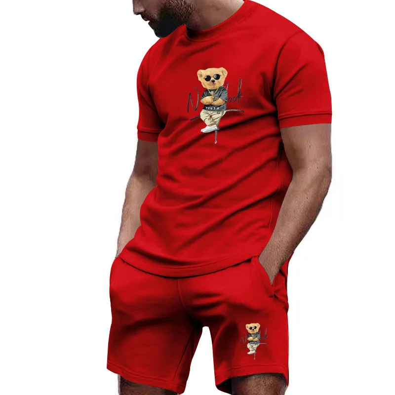 

Men's summer fitness short-sleeved T-shirt - Men's quick-drying clothing - Available in multiple sizes and colors