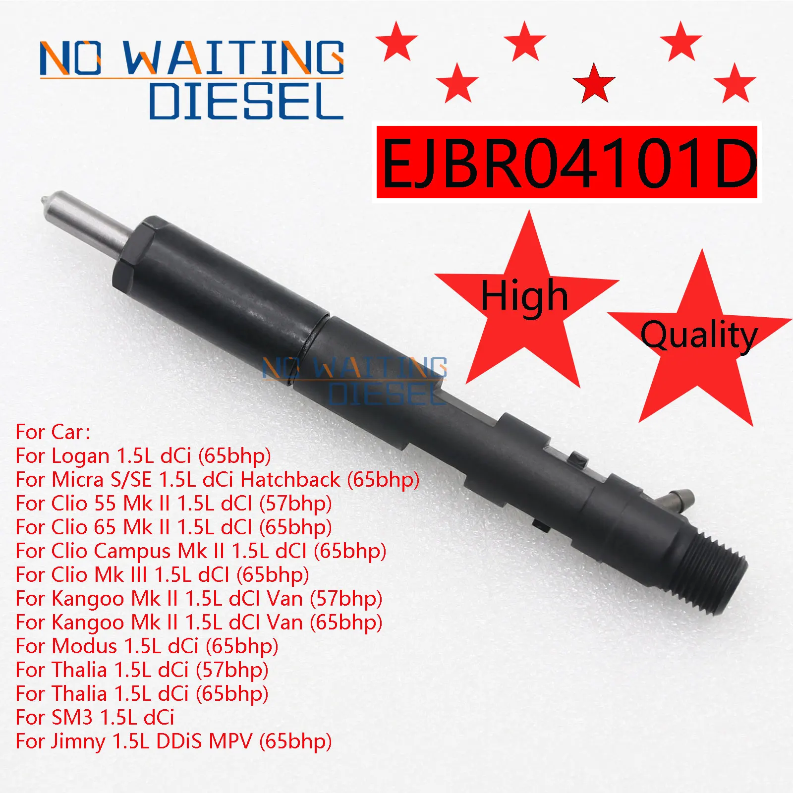 EJBR04101D Fuel Injection Systems EJBR 04101D Diesel Injector Parts ejbr04101d For Logan 1.5L dCi