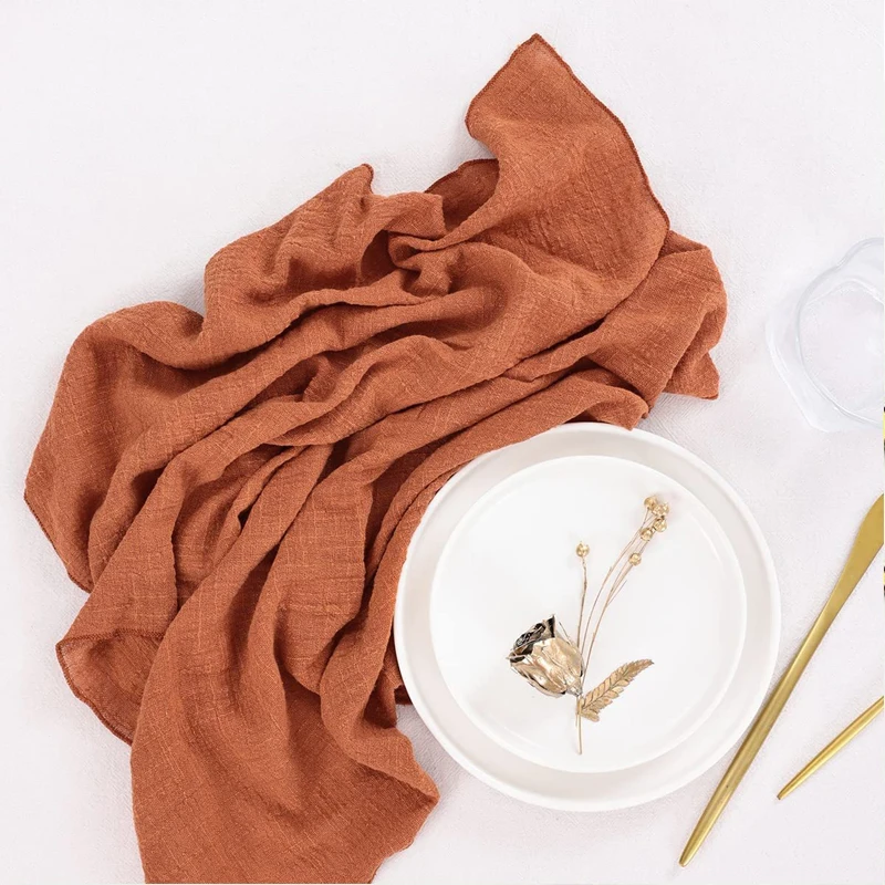 70pcs/lot 30x30cm Cotton Cloth Napkins Western Style Table Decoration Reusable Nakpins For Christmas Wedding Party Supplies