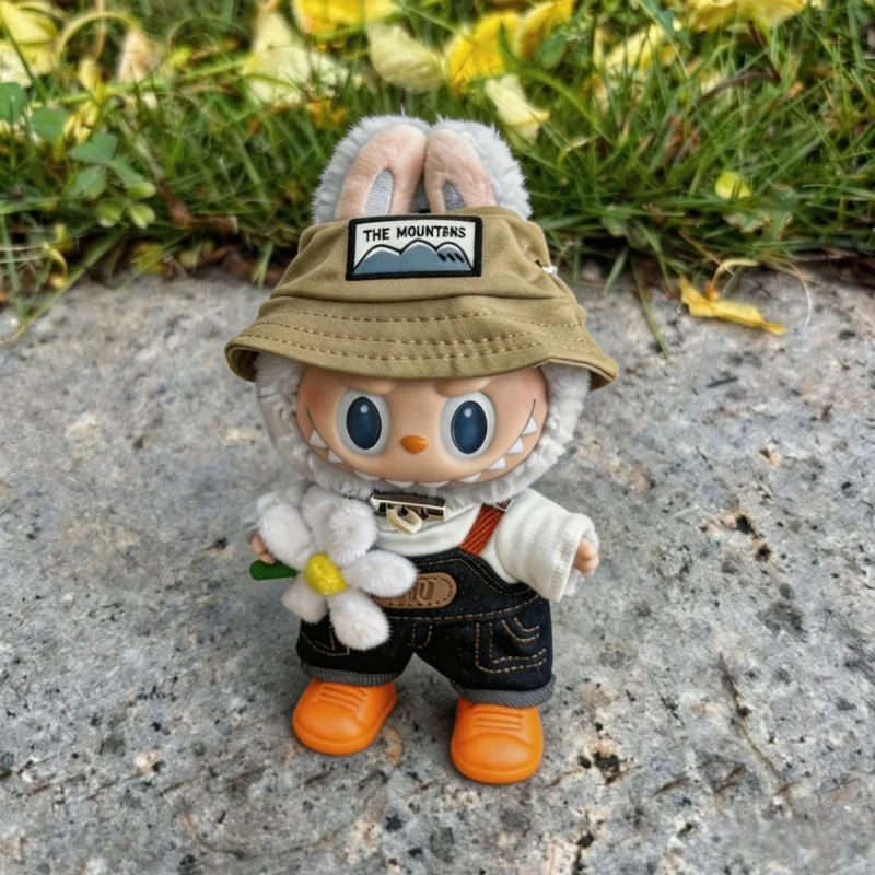 Suitable for Labubu Shoes Plastic Color Casual Shoes 15/17cm Plush Doll Universal DIY Accessories Peripheral Children's Toys