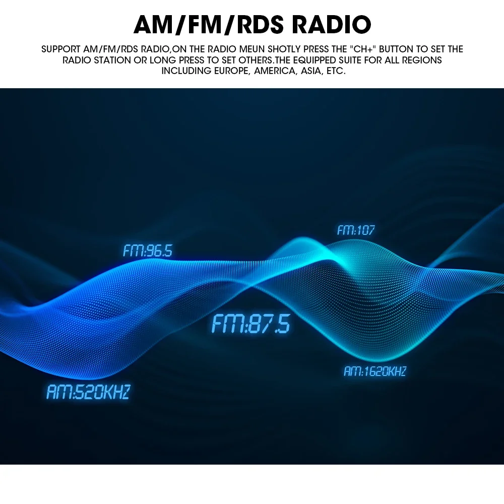 Grandnavi marinho estéreo à prova d'água ipx5 barco mp5 player de rádio bluetooth fm am rds áudio para medidor de iate atv utv carrinho motocicleta