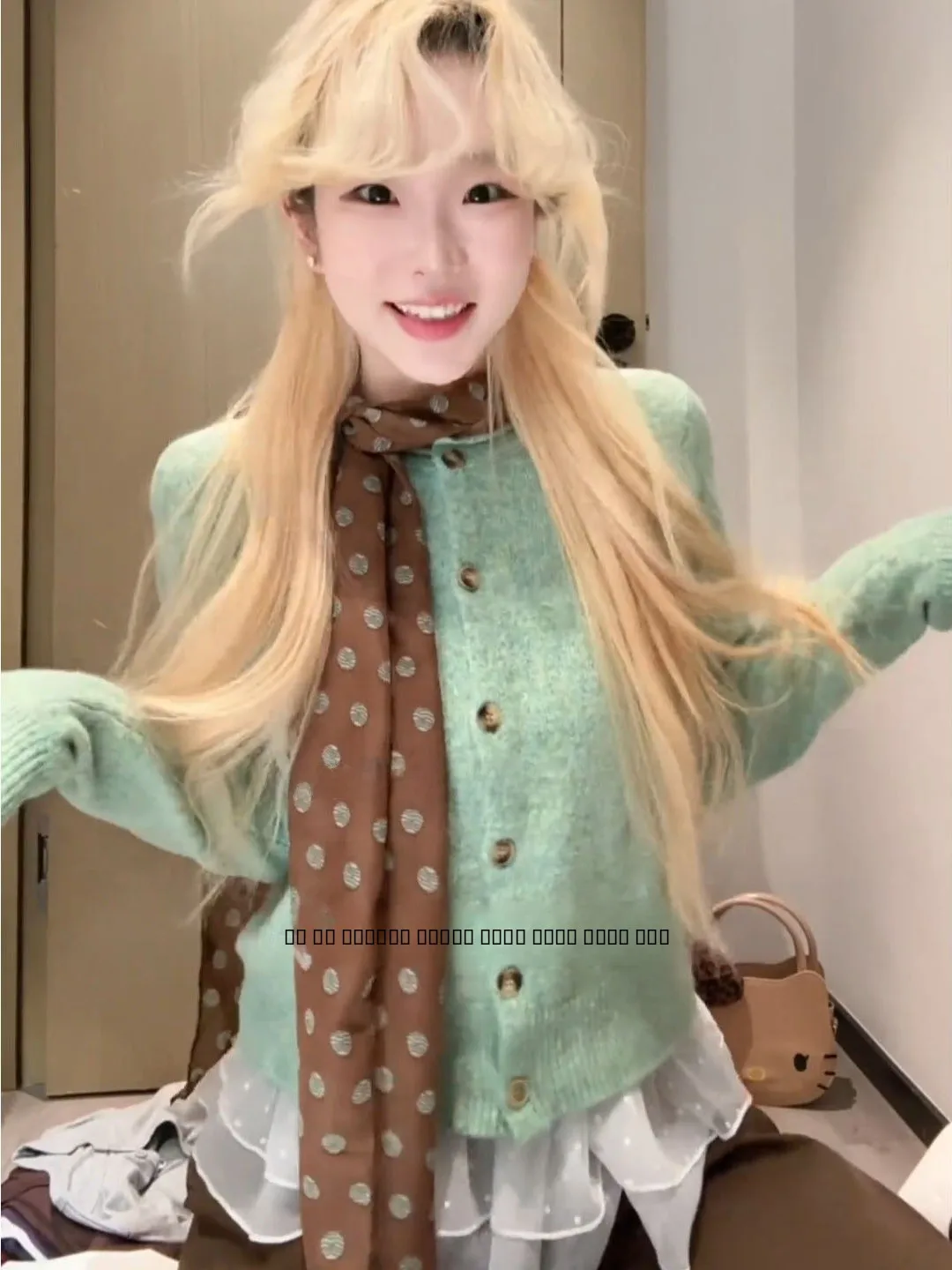 een Gebreid Open Vest Dames Herfst Winter Losse Trui Bovenkleding Ronde Ne Chic Gelaagdheid Top Warmte Behoud