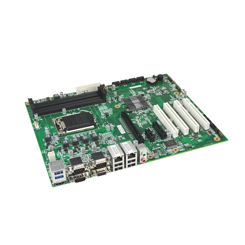Industrial Desktop Motherboard LGA 1155  2nd/3rd Gen Processors 4*DDR3 UDIMM 16GB VGA DH-MI Dual Display