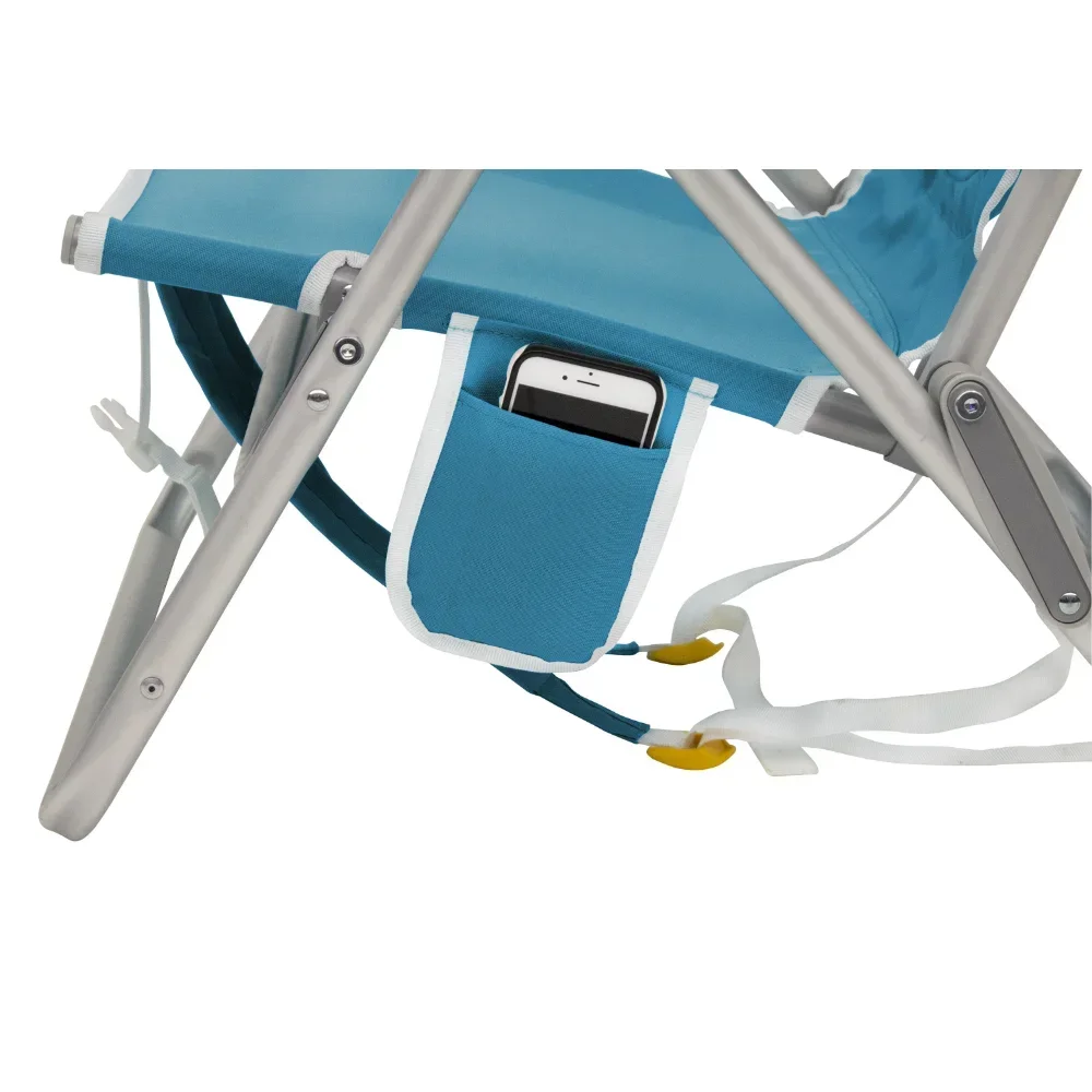 Outdoor Sonnenschutz Rucksack Strandkorb, Say brook blau, Erwachsene