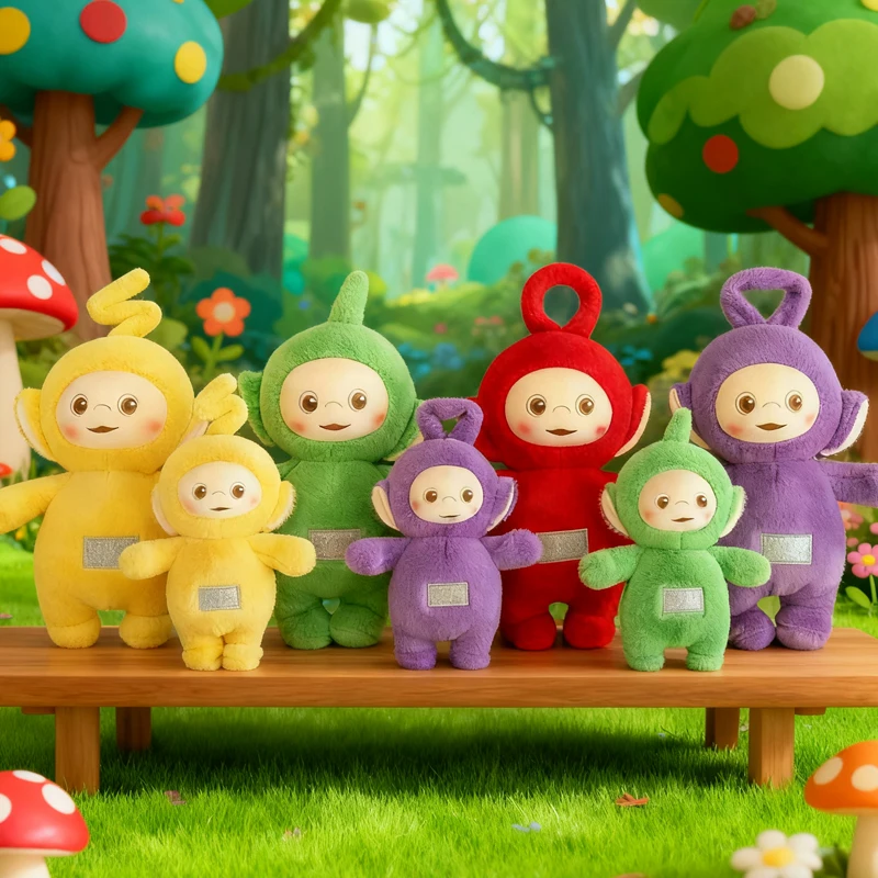 MINISO Teletubbies عروسة كارتون ألعاب من نسيج مخملي و استرضاء خرقة الماسك لطيف دمية الديكور صبي فتاة الأطفال عيد ميلاد هالوين و #2