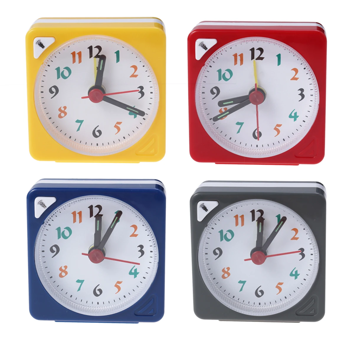 

portable clock square clock desk clock plastic clock table clock