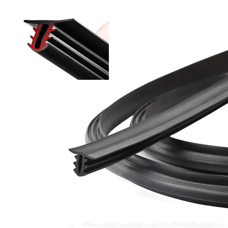 Car Dashboard Seal Strip Front Windshield Gap Noise Insulation Shockproof Strips Dashboard Sealing Weatherstrip 1.6m
