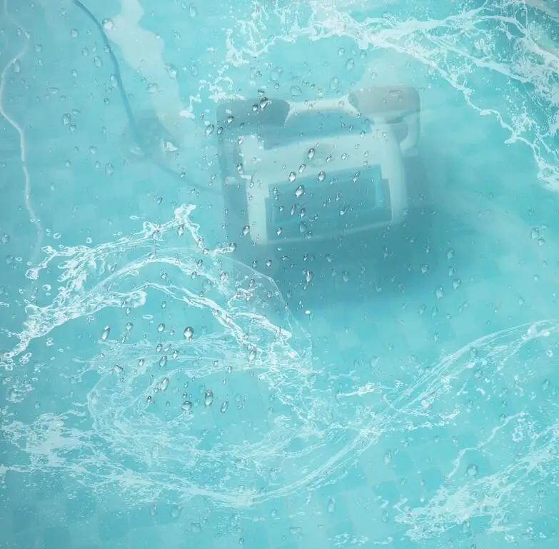 Blueteeth Remote Control Full Automatic Swimming Pool Cleaning Equipment Grampus Robotic Pool Robot Cleaner