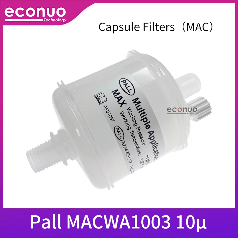 Original 10u Capsule Ink Filter for Pall Solvent Inkjet Printer MACWA1003 10u