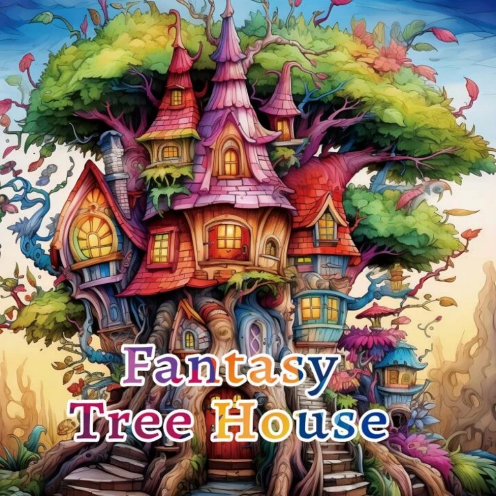 

1 шт., книжка-раскраска для рисования на 22 стр.