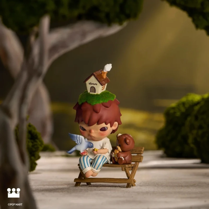 Pop Mart Hirono TO LET GO Figure Paris Exclusive Limited Art Figure Collectible Model Toy Desktop Decoration Gift Trendy toy