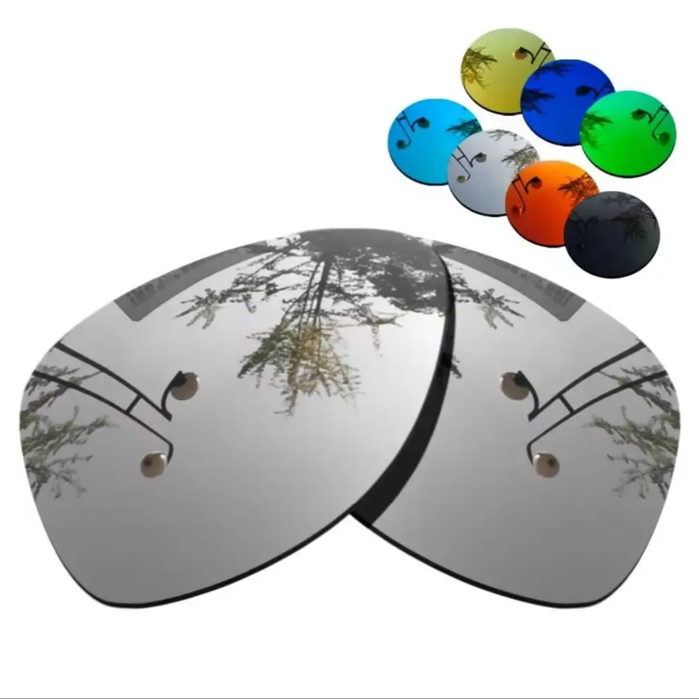 

100% Precisely Cut Polarized Replacement Lenses For-Oakley Crosshair 1.0 Sunglasses Chrome Mirrored Coating Color- Choices