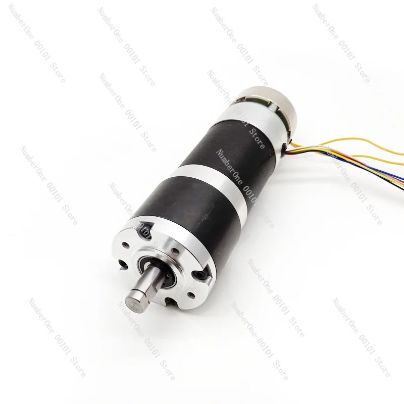 60Mm brushless planetary gear motor with large torque with brake, optional encoder 24V planetary gear motor