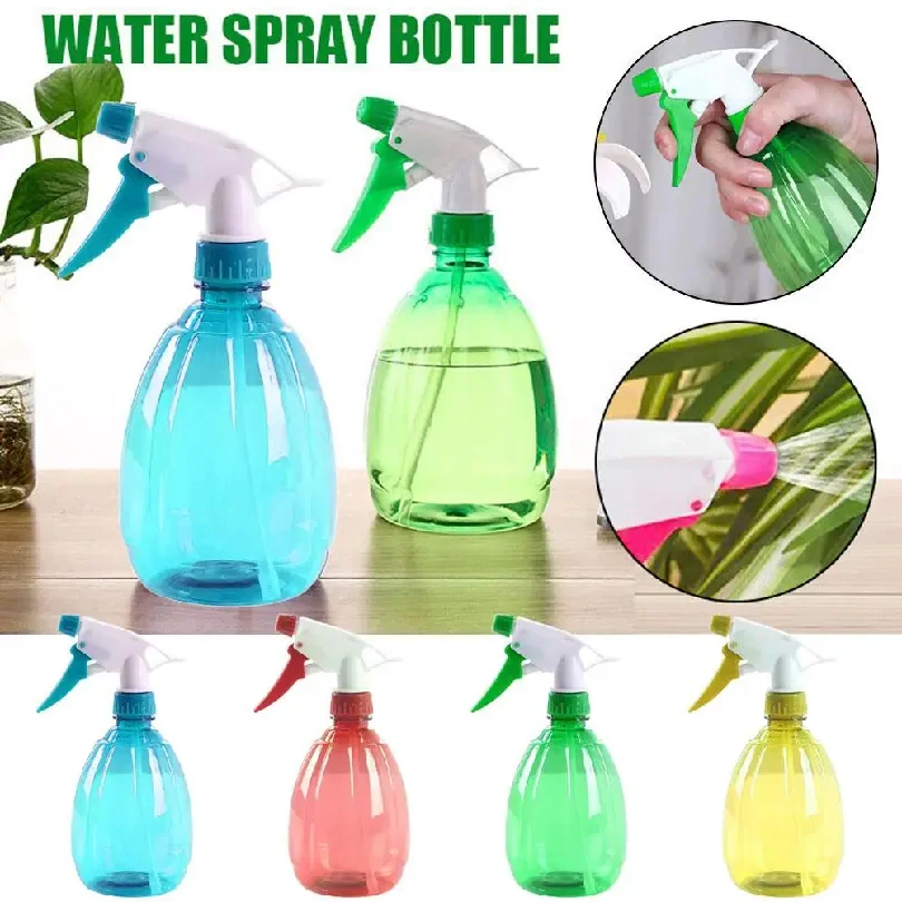 500ml Water Spray Bottle Handheld Garden Plants Flower Watering Sprayer Household Irrigation Cleaning Watering Can Supplies