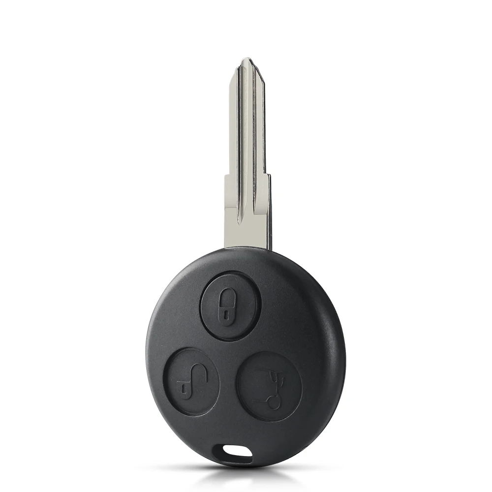 KEYYOU With Battery Remote Car Key For Mercedes Benz Smart Fortwo 450 Forfour Roadster City Coupe Cabrio 1998-2006 433Mhz Key
