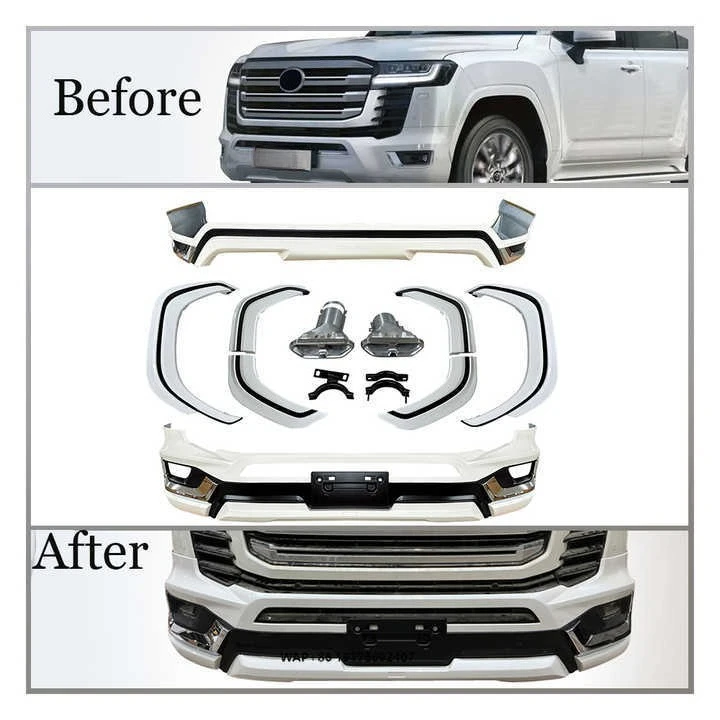 

For 2021 LC300 Modellista Body Kit, an Advanced Product Type with Dual Exhaust, Enhanced Performance