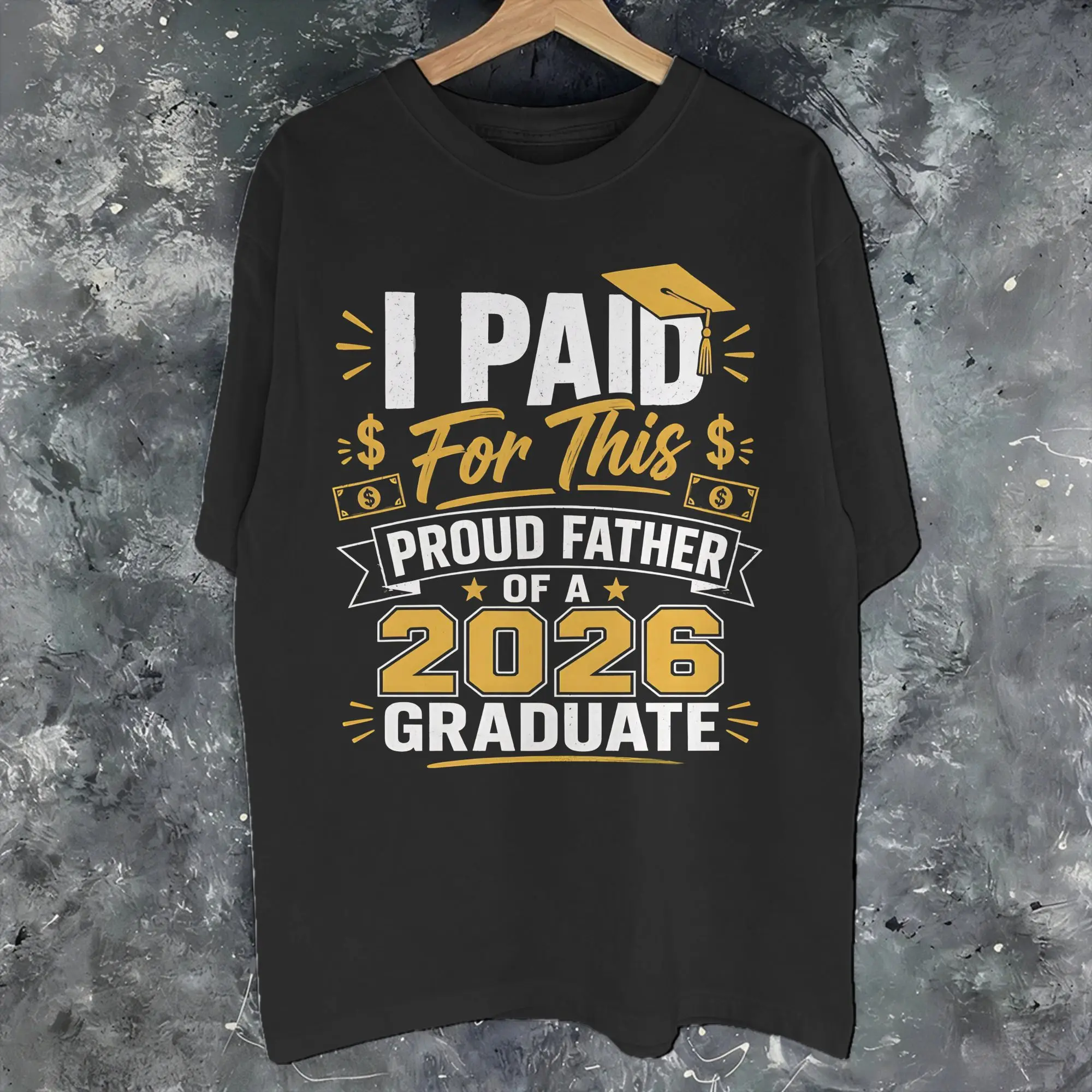 class of 2026 senior Graduation Graphic Printed T Shirts for Men Women  Pure Cotton  Tee Shirt Clothing