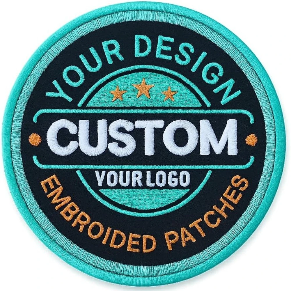 

10pcs Personalized Embroidered Patches. Perfect for Backpacks, Vests, Jackets, Jeans & Hats. Customize with Photo, Logo, or Text
