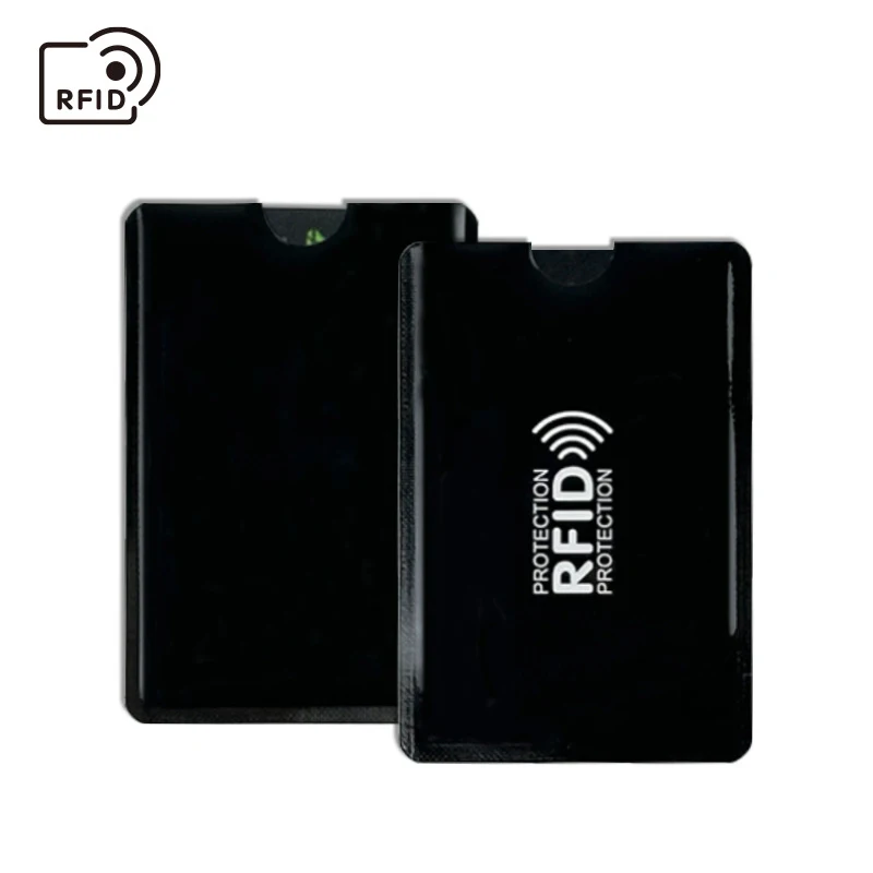 

10Pcs Anti-theft Card Cover Anti-demagnetization Protection Cover RFID Card Cover Anti-demagnetization Shielding Signal