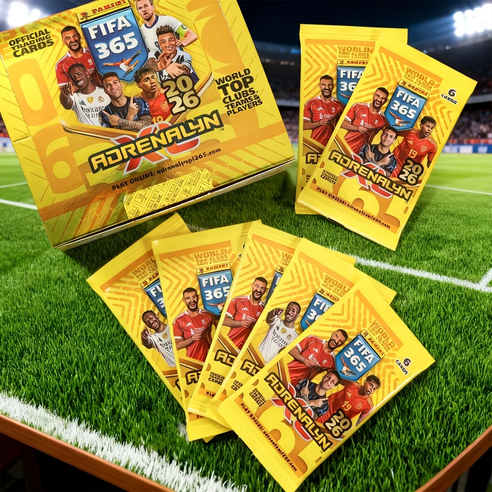 Panini 2026 FIFA Offizielle Sammelkarten - Limitierte Auflage Geeignet für Kartenspiel & Sammlergeschenk, Adrenalyn XL Star-Karten