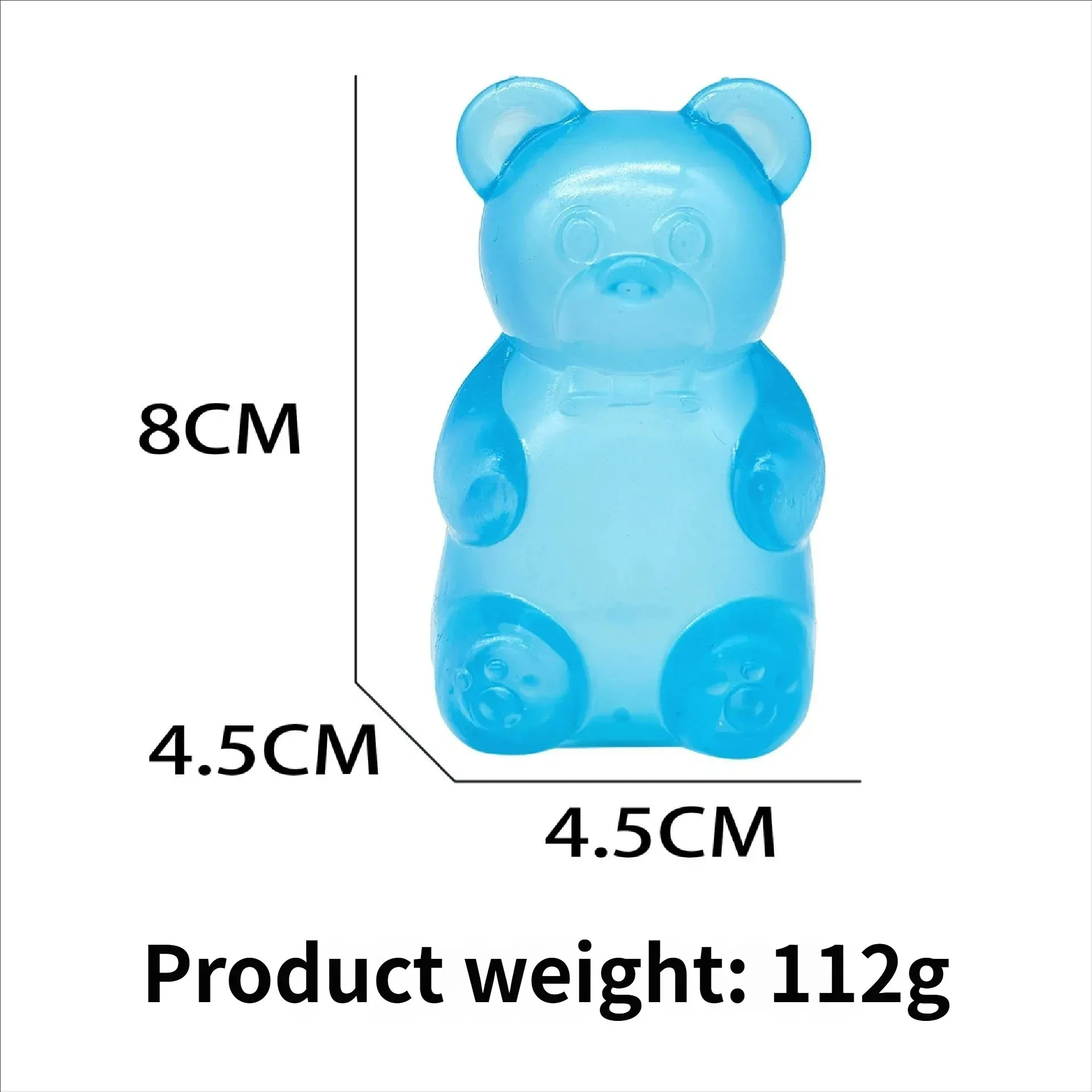Neeboh Nice Cube Sensorischer Stressabbau-Würfel, Squishy-Spielzeug, Fidget-Tool gegen Angstzustände & für Konzentration, Sensorischer Schreibtisch-Würfel für Erwachsene & Kinder