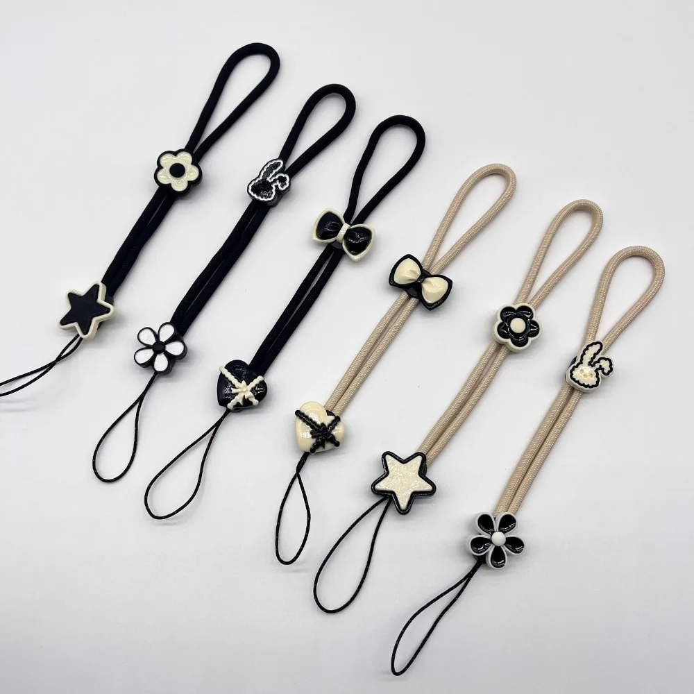 Женский брелок, милый для IPhone, короткий шнурок, Ручная Веревка, милый брелок для телефона, Модный кулон