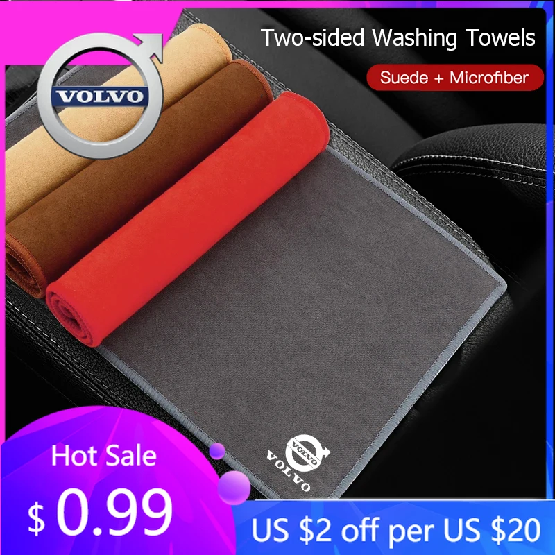 

Крышки ступиц автомобиля, чистящее полотенце из микрофибры, салфетка для сушки, чистые инструменты для Volvo XC90 V90 V60 XC60 V40 EC40 EX40 S80 S60 S90 C40 X