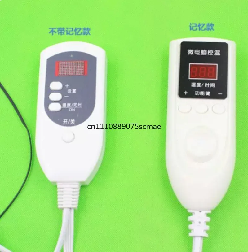Electric Blanket Temperature Control Switch Digital Display Thermostat Heating Blanket Controller Replacement Parts
