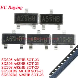 500Pcs/10pcs SI2302 2302 A2SHB SOT-23 2305 A5SHB 2306 A6SHB 2308 A8SHB 2301 A81HB SMD MOS MOSFET Field-effect Transistor IC