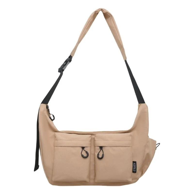 

Stylish Nylon Crossbody Handbag Large Capacity Casual Shoulder Bag For Traveler