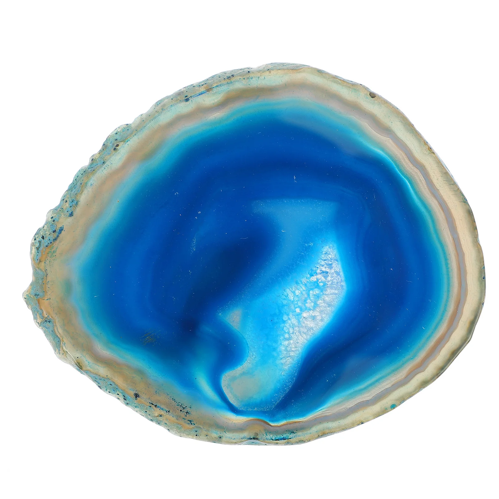 

Elegant Coaster Agate Coasters Cup Mat Natural Stone Placemat Modern Design Home Decor