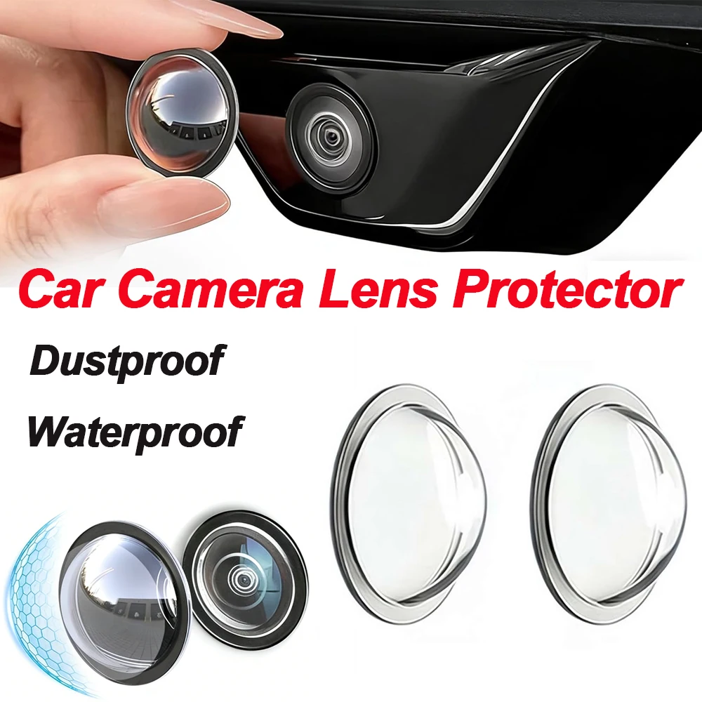 KEBIDUMEI Car Camera Lens Protector Advanced Scratch Car Camera Lens Guards Waterproof And Dustproof Protection Auto Accessories