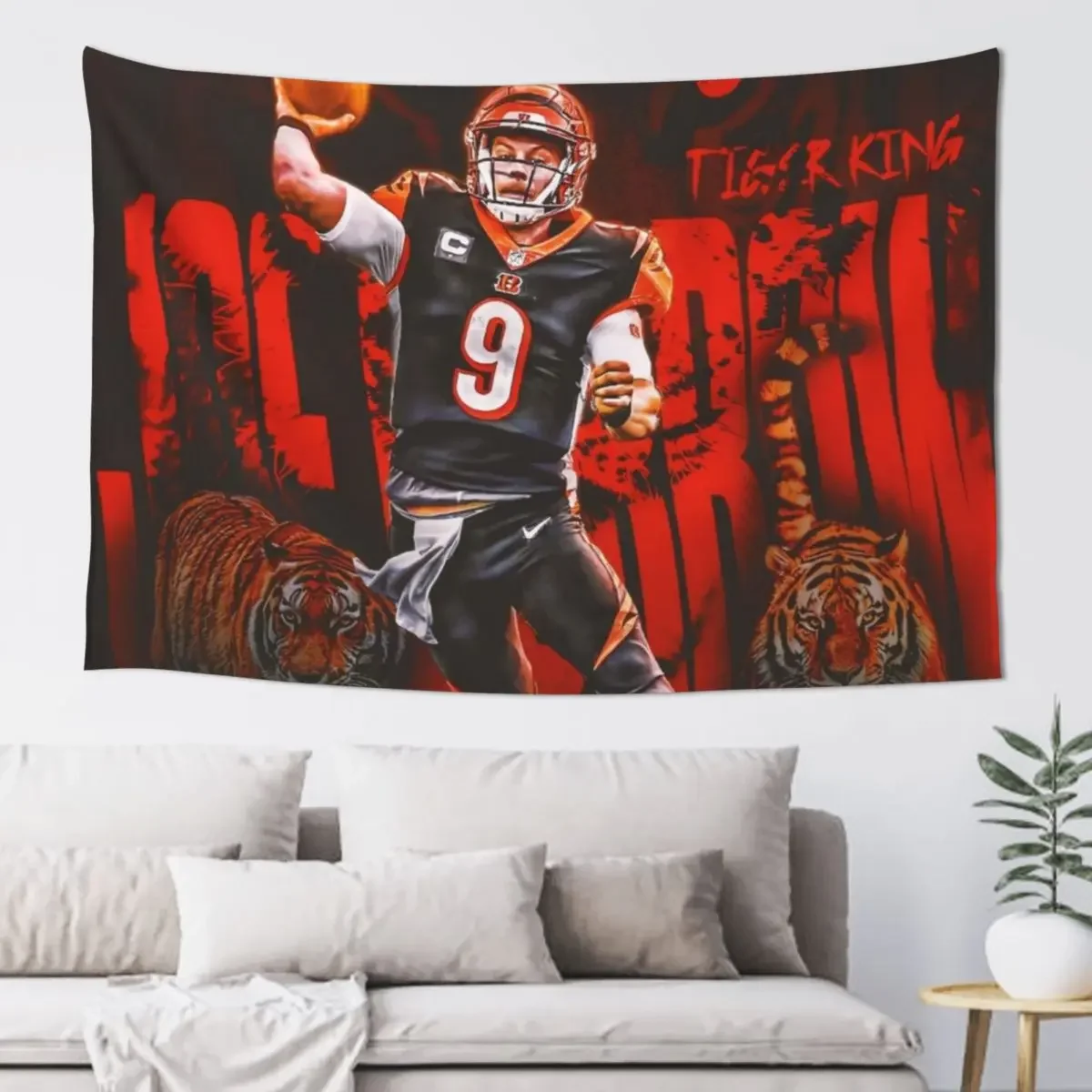 

Tiger King Joe Tapestry Bathroom Decor Decoration For Home Home Decorations Aesthetic Tapestry
