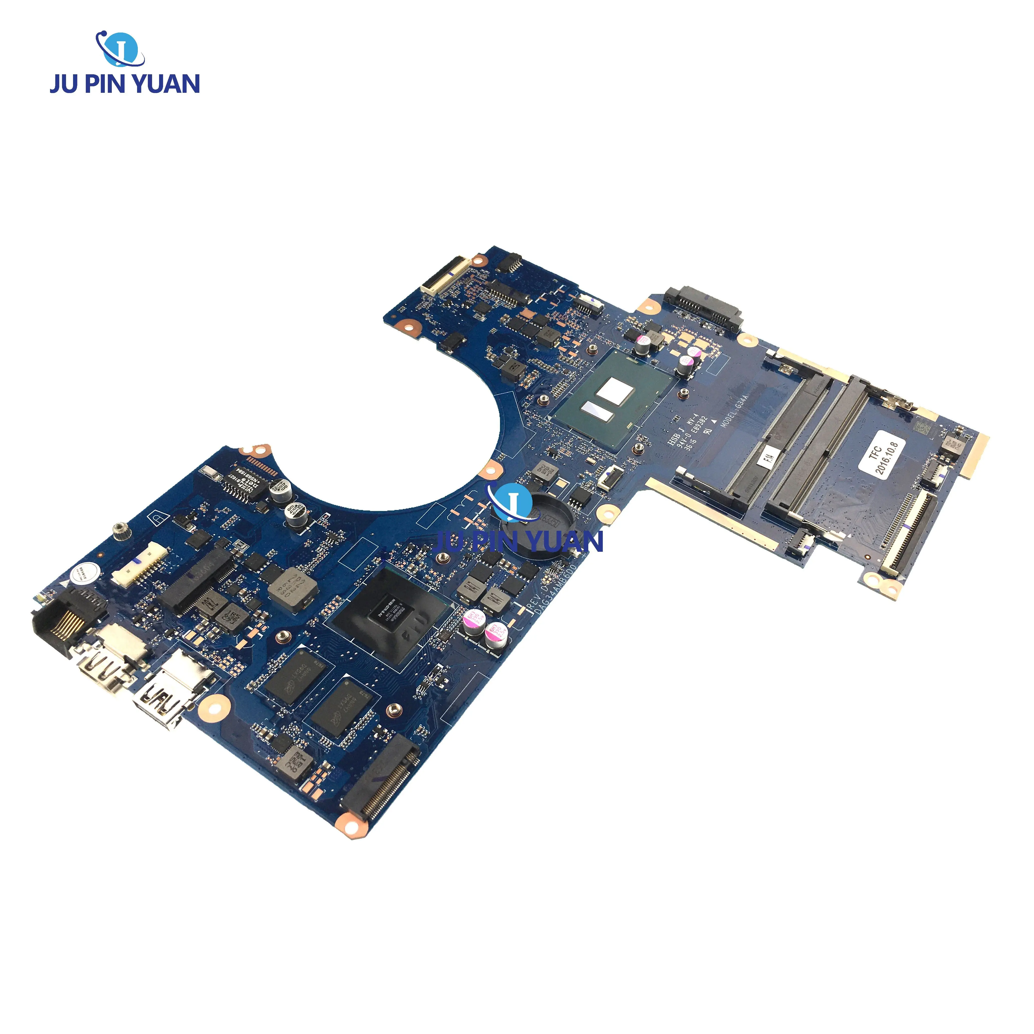 For HP Pavilion Notebook 15-AU Laptop Motherboard DAG34AMB6D0 913604-601 With 940MX 2GB i7-7500U Mainboard 913604-001 100% Test