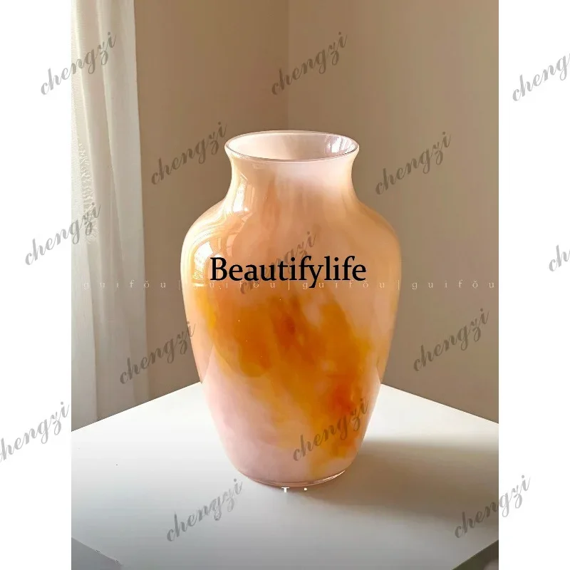 D80 new product super good-looking vase light luxury high-end design living room bedroom entrance ornament