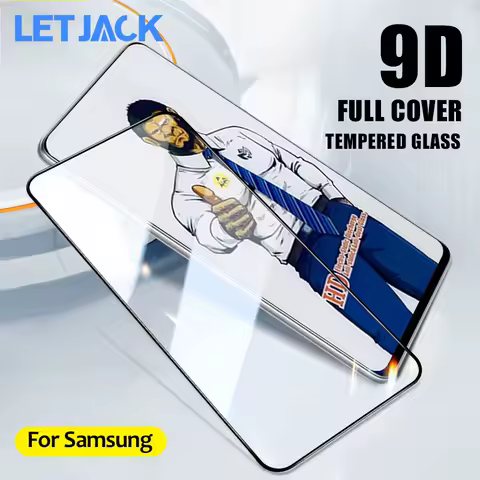 9D Full Cover Screen Protector For Samsung Galaxy S23 S21 S20 FE A73 A53 A33 A23 A13 A03S A72 A52S A42 A32 A22 A12 A02S Glass