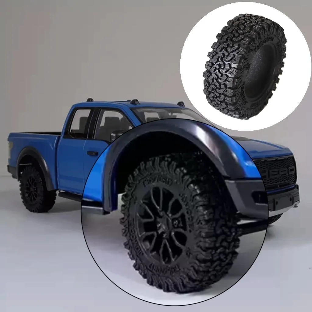 

JD Model Remote Control Simulation Climbing 4WD Pickup Truck 1.9 Inch Tire 1.9 Inch Wheel