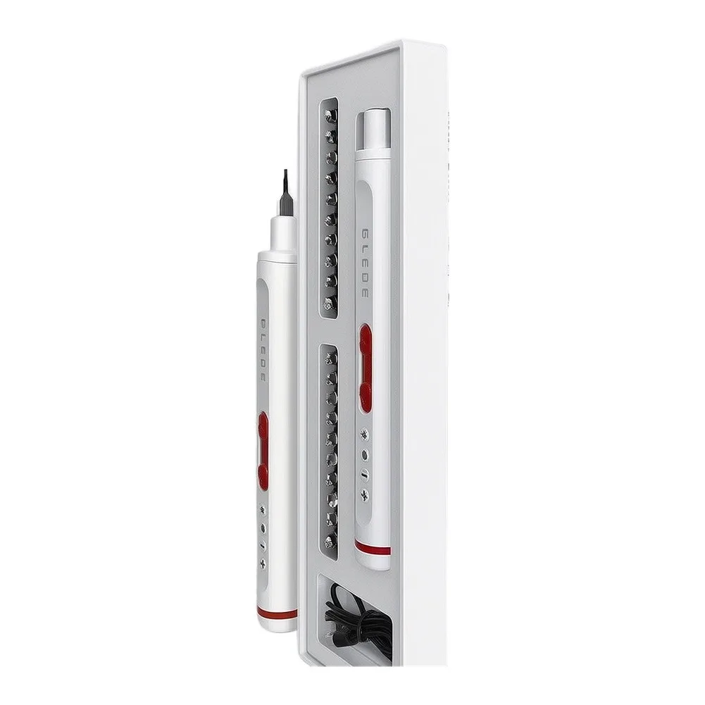 20 Bit Rechargeable Precis Screwdriver Kit with Lithium For Battery and Adjustable Torque for DIY and Professal Use