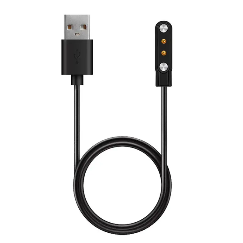 For Haylou Solar LS05 Charger Adapter Magnetic USB Fast Charging Cable For Imilab kw66 Ticwatch GTX OnePlus Nord YAMAY SW022