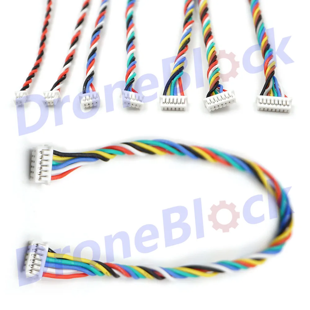 5 sztuk JST PicoBlade 1,25 mm Kable łączące 2P do 8P dla Pixhawk 2.4.8 APM 2.6