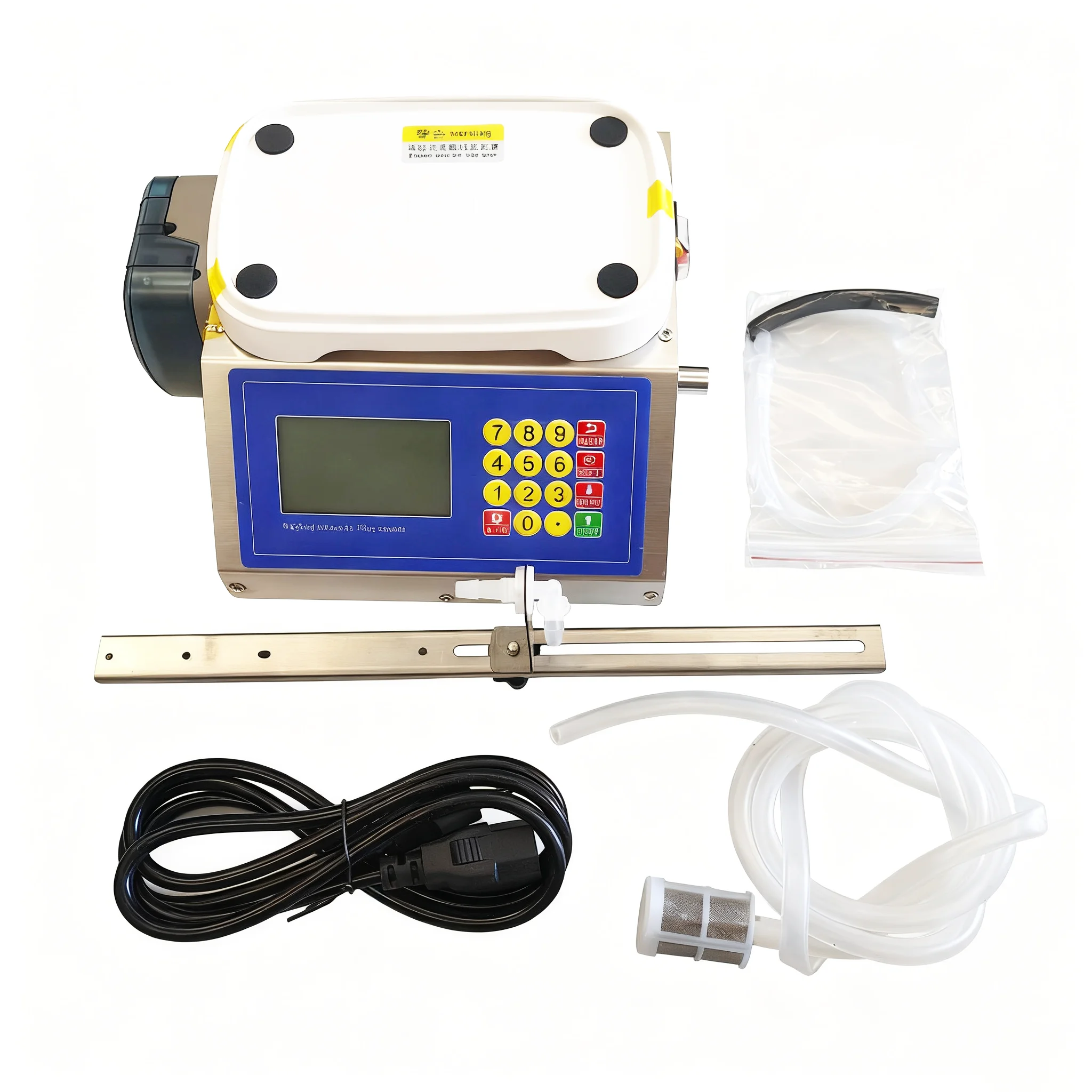 Paste Filling Machine Oil Filler With Peristaltic Pump Weighting Scale Essential Oil Lubricating Oil Gel Chemical Liquid