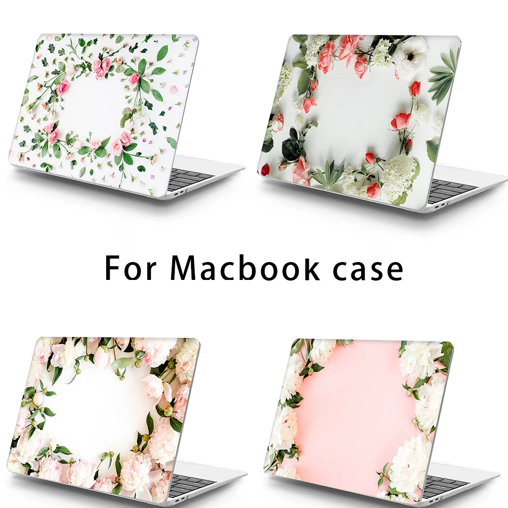 New Beautiful flowers Laptop Case for MacBook Air15 A2941 2023 Air13 A2681Pro13 A1932 A2179A2338 A2337Air11Pro15Pro16Pro14A2992