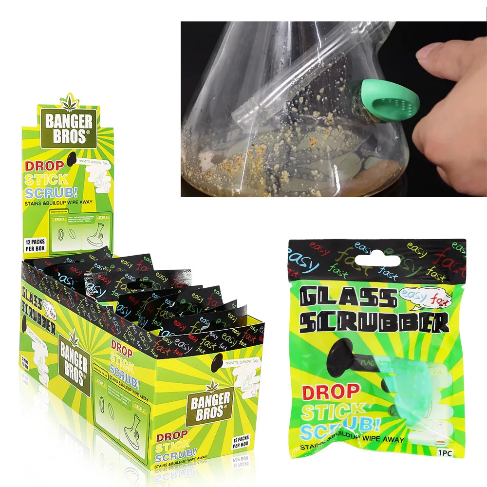 

12 Pcs Hookah Cleaning Sponges Magnetic Cleaner for Shisha Water Pipe Glassware Test Tubes Glass Bottle Smoking Tool Accessories